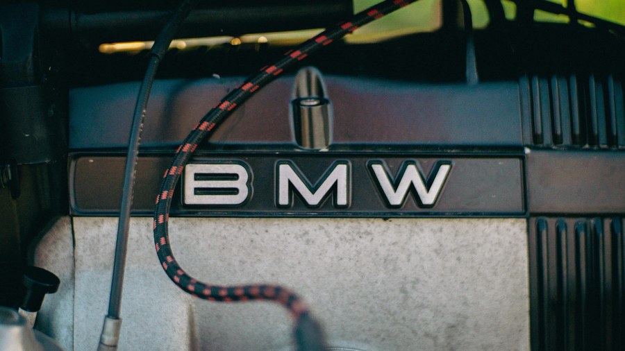 BMW Boxer Motor Nahaufnahme